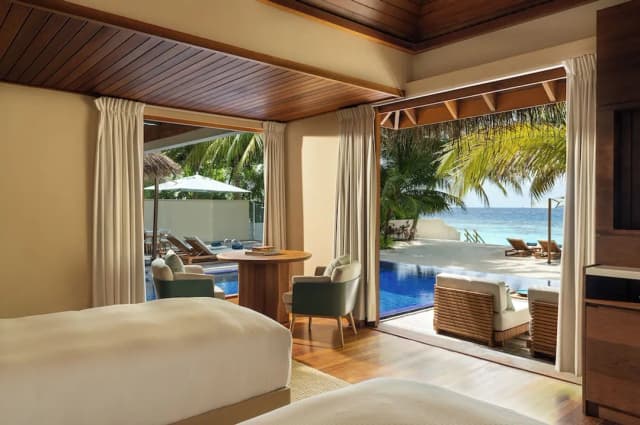 馬爾地夫芙花芬渡假村-Two Bedroom Beach Pavilion with Pool-15