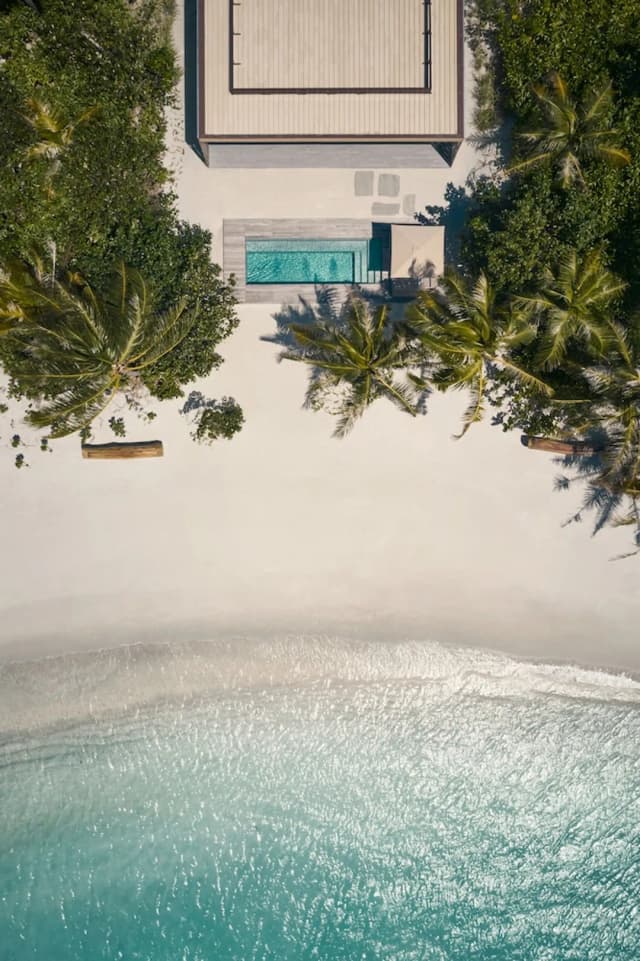馬爾地夫 Patina 飯店, 法里群島-別墅, 1 張特大雙人床 (Sunset Beach Pool, King)-3