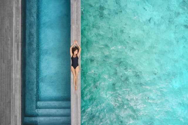 馬爾地夫 Patina 飯店, 法里群島-別墅, 多張床 (Water Pool Villa)-8