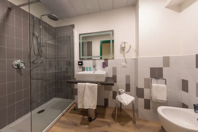 스마트 호텔 나폴리-룸, 더블침대 1개, 분사식 욕조-26