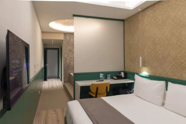 스마트 호텔 나폴리-룸, 더블침대 1개, 분사식 욕조-8