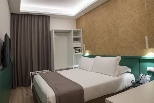 스마트 호텔 나폴리-룸, 더블침대 1개, 분사식 욕조-15