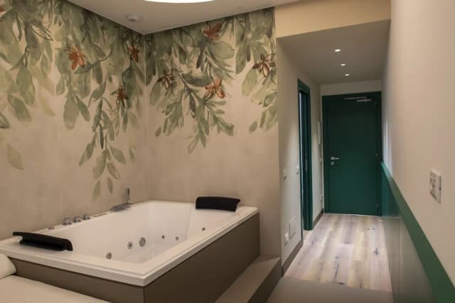 스마트 호텔 나폴리-룸, 더블침대 1개, 분사식 욕조-1