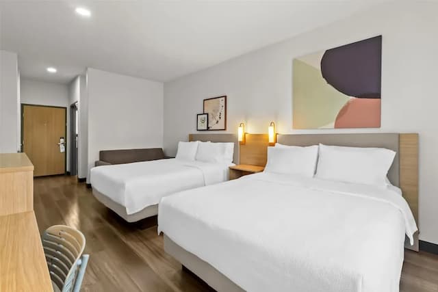 스파크 바이 힐튼 휴스턴 하비 공항-룸, 퀸사이즈침대 2개-3