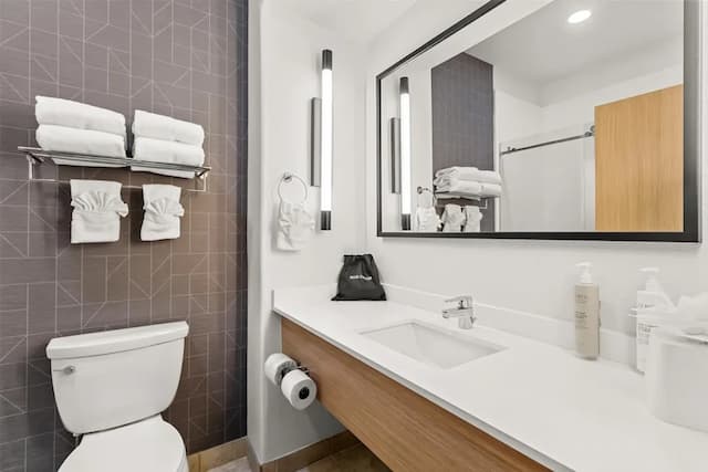 스파크 바이 힐튼 휴스턴 하비 공항-룸, 퀸사이즈침대 2개-11