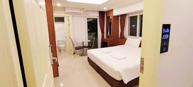 비 유어 홈 호텔 돈므앙 에어포트 방콕-Deluxe Connecting Room With 2 Double Beds-4