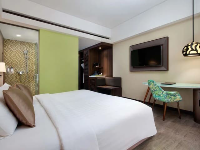 Mercure Bali Legian-华丽客房, 1 张特大床, 使用泳池-2