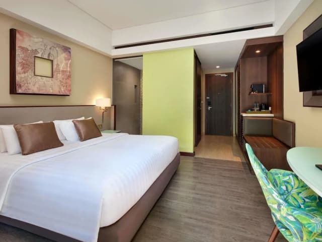 Mercure Bali Legian-华丽客房, 1 张特大床, 使用泳池-3