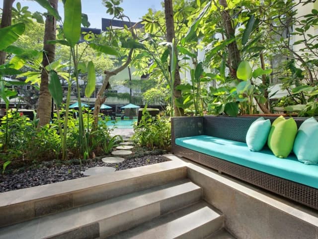 Mercure Bali Legian-华丽客房, 1 张特大床, 使用泳池-4