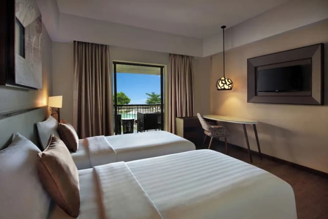 Mercure Bali Legian-华丽客房, 2 张单人床, 阳台, 泳池景观-2