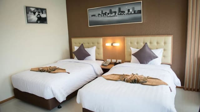 曼谷野餐飯店-標準雙床房-6