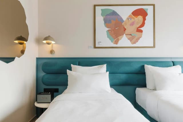 The Social Hub Amsterdam City-特色双床房-14