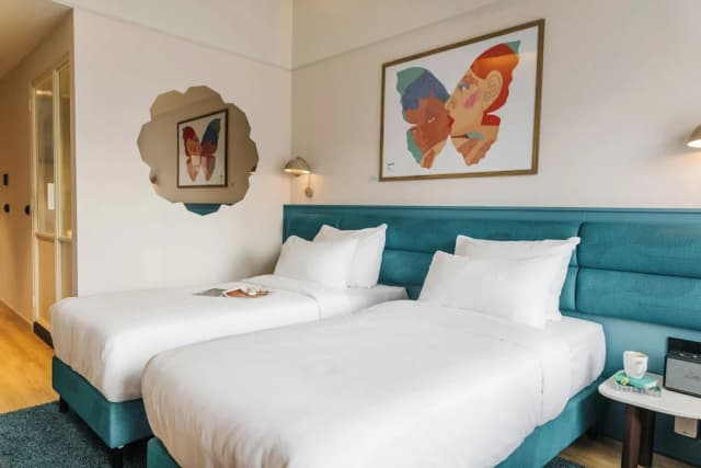 The Social Hub Amsterdam City-特色双床房-15