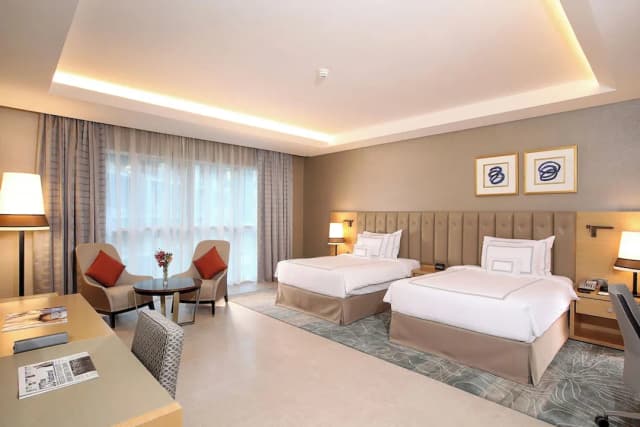 大都會君悅飯店-高級客房, 2 張標準雙人床-1