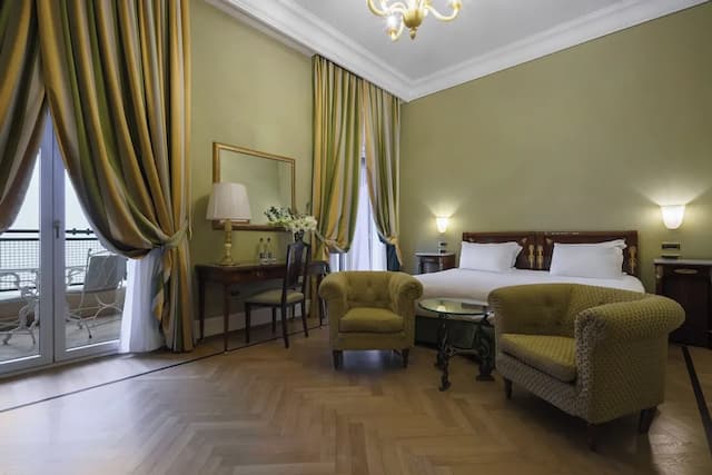 歐洲之星怡東酒店-豪華雙人房, 海景-1