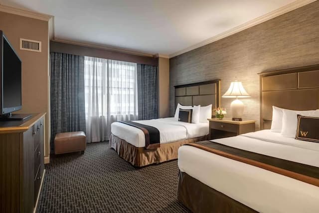 The Whitehall Hotel, BW Premier Collection-标准房, 2 张大床, 无障碍, 无烟房-1