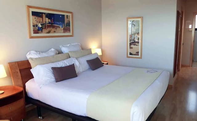 巴塞隆拿埃斯特拉酒店-雙人房, 1 張加大雙人床, 熱水浴缸, 海景-4