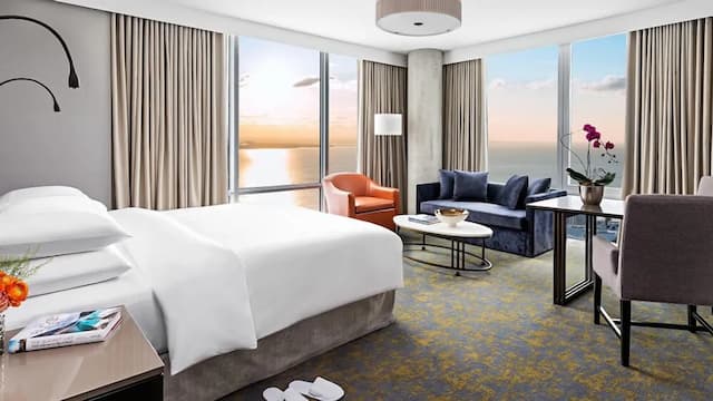 ホテル X トロント, ア ディスティネーション バイ ハイアット ホテル-ルーム キングベッド 1 台 コーナー-1