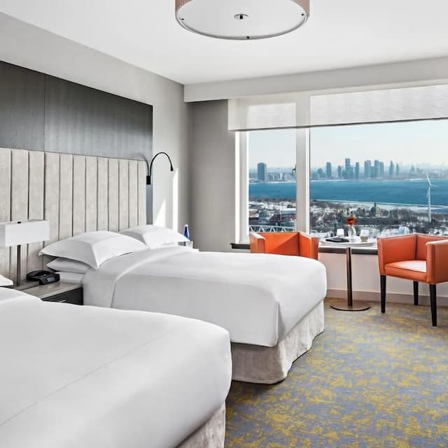 ホテル X トロント, ア ディスティネーション バイ ハイアット ホテル-デラックス ルーム クイーンベッド 2 台 (High Floor)-6