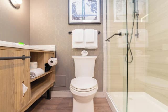 溫哥華戴維桑德曼套房酒店-標準套房, 廚房 (2 Single Beds, Sofa Bed, W/D, Balcony)-7