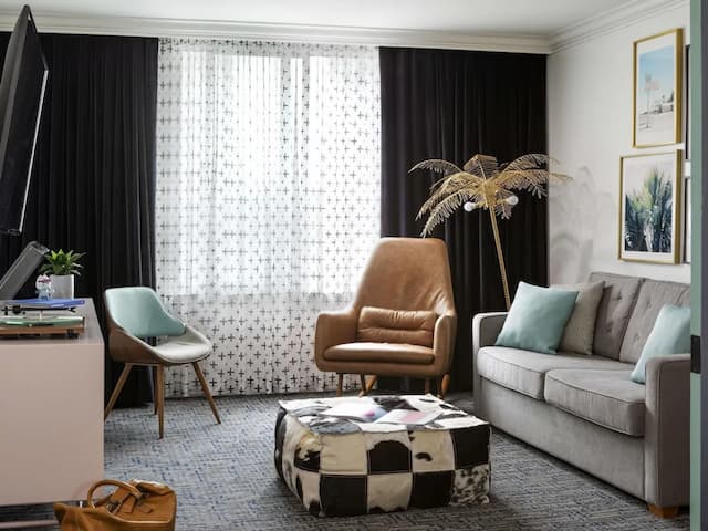 溫哥華貝爾蒙特美憬閣酒店-套房, 1 間臥室, 城市景-3