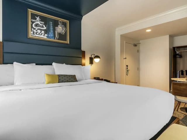 溫哥華貝爾蒙特美憬閣酒店-特級客房, 1 張特大雙人床, 城市景-3