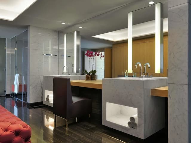 杜拜索菲特酒店-皇室套房, 1 張特大雙人床, 可使用俱樂部酒廊 (Burj KhalifaView)-7