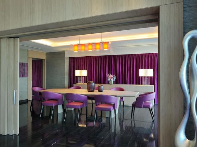 杜拜索菲特酒店-皇室套房, 1 張特大雙人床, 可使用俱樂部酒廊 (Burj KhalifaView)-5