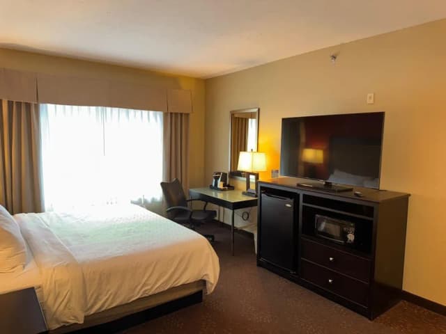 安克拉治智選假日飯店 IHG 旗下飯店-客房, 1 張特大雙人床, 身障無障礙空間, 非吸煙房 (Bathtub w/ Grab Bars)-8