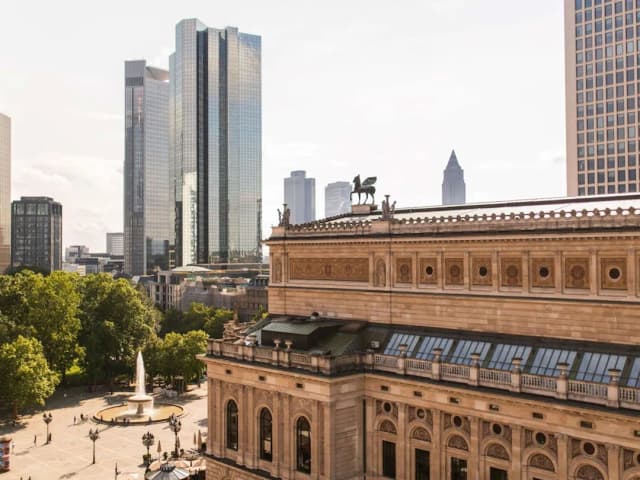 法蘭克福歌劇院索菲特飯店-總統套房, 1 張特大雙人床, 露台, 城市景觀-7