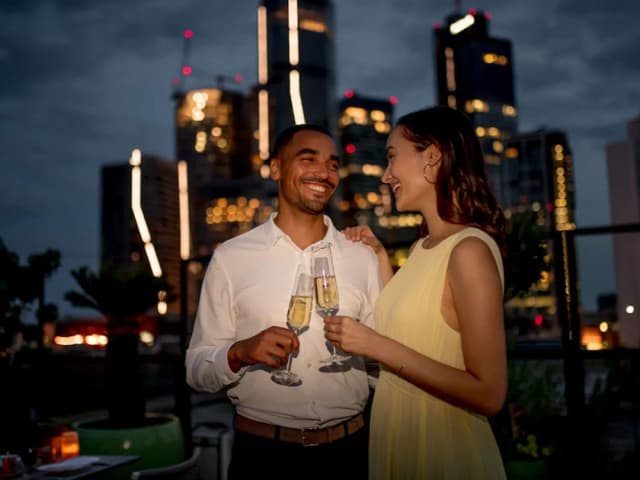 法蘭克福歌劇院索菲特飯店-總統套房, 1 張特大雙人床, 露台, 城市景觀-6