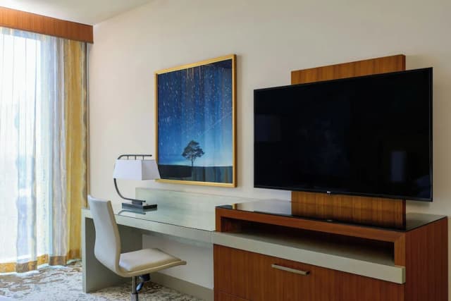 Marriott Marquis Houston-Single Room, 1 King Bed with Sofa bed, Pool View-9