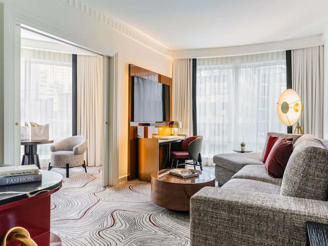 Sofitel New York-套房, 阳台, 城市景观-1