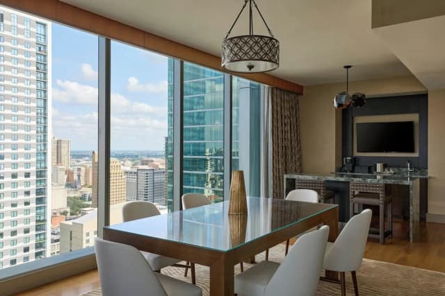 休士頓馬奎斯萬豪飯店-Vice Presidential Suite, 1 Bedroom, Non Smoking-8