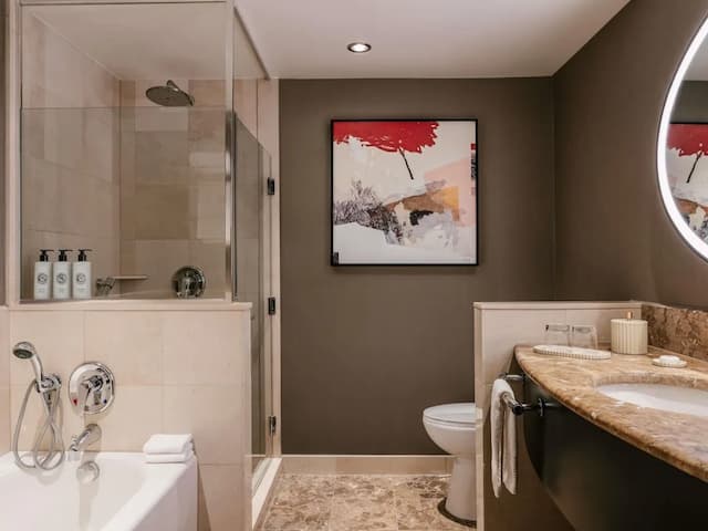 Sofitel New York-套房, 1 张特大床, 露台-9