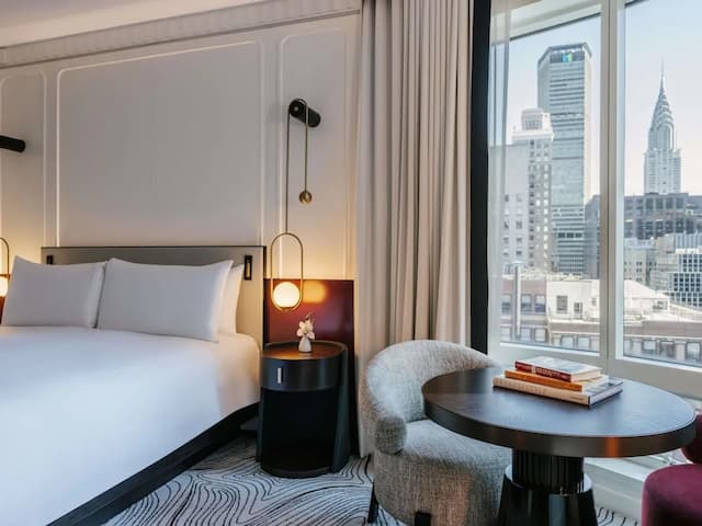 Sofitel New York-套房, 1 张特大床, 露台-12