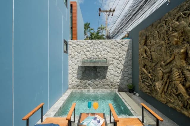 Peace Blue Naiharn Naturist Resort Phuket-Plunge Pool Suite Villa-13