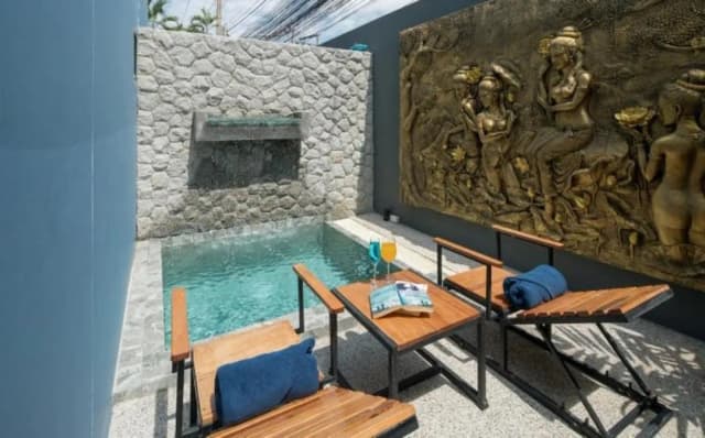 Peace Blue Naiharn Naturist Resort Phuket-Plunge Pool Suite Villa-11