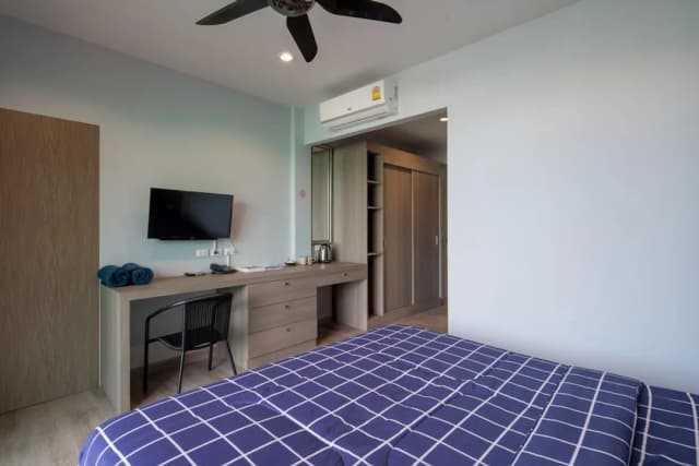 Peace Blue Naiharn Naturist Resort Phuket-高级双人房或双床房, 1 间卧室, 泳池景观, 一层-8