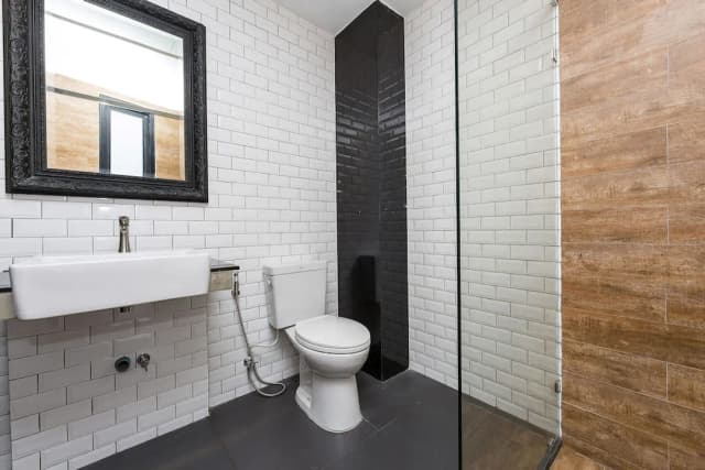 V38 出租酒店-時尚雙床房, 露台, 城市景-4