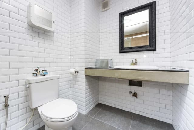 V38 出租酒店-時尚雙床房, 露台, 城市景-3