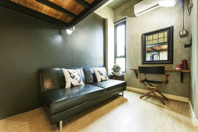 V38 出租酒店-時尚樓中樓客房, 露台, 城市景-5