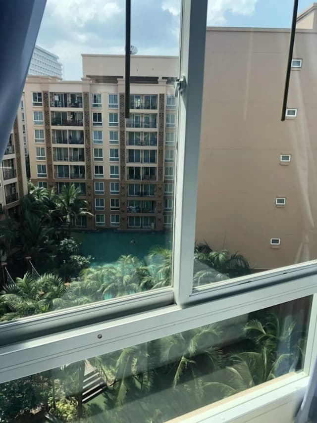 아틀란티스 콘도 리조트 좀티엔 바이 EVT-패밀리 아파트, 침실 2개, 수영장 전망, 풀사이드-25