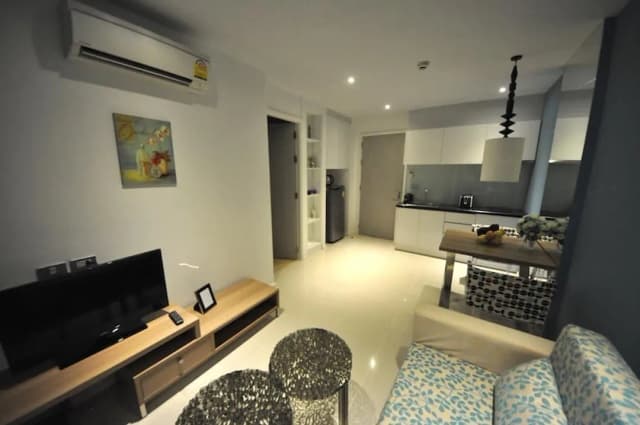 아틀란티스 콘도 리조트 좀티엔 바이 EVT-아파트, 정원 전망-9