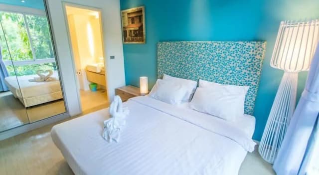 아틀란티스 콘도 리조트 좀티엔 바이 EVT-아파트, 정원 전망-1