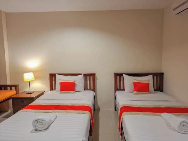 春武里芭堤雅世外桃源度假村-豪華雙床房-2