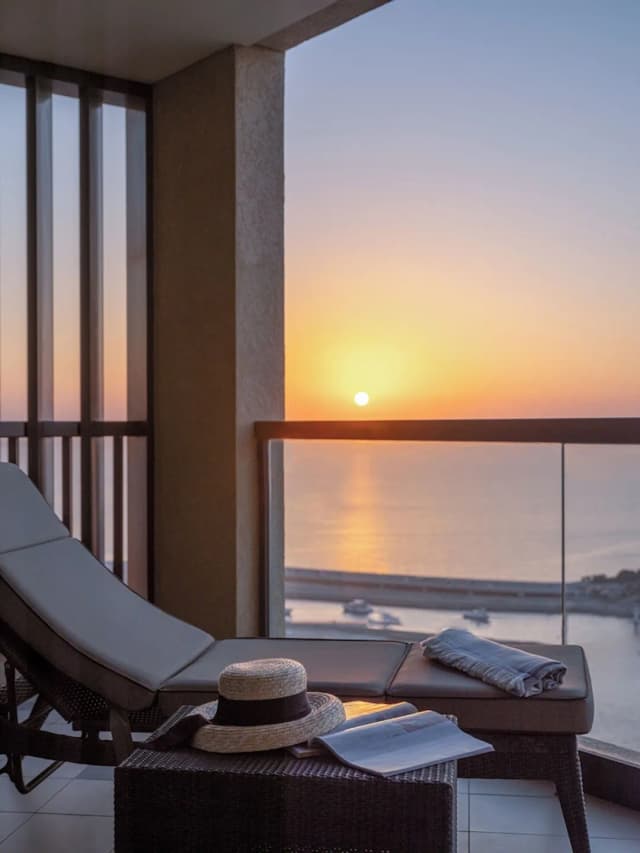 소피텔 두바이 주메이라 비치-클럽 스위트, 킹사이즈침대 1개, 클럽 라운지 이용, 바다 전망 (Opera. Balcony)-10