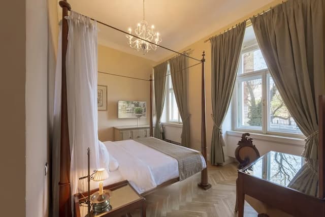 The Mozart Prague by Accor-奢华套房, 1 张特大床, 阳台-3