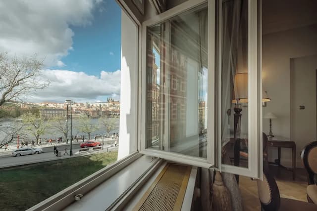 The Mozart Prague by Accor-奢华套房, 1 张特大床, 阳台-4