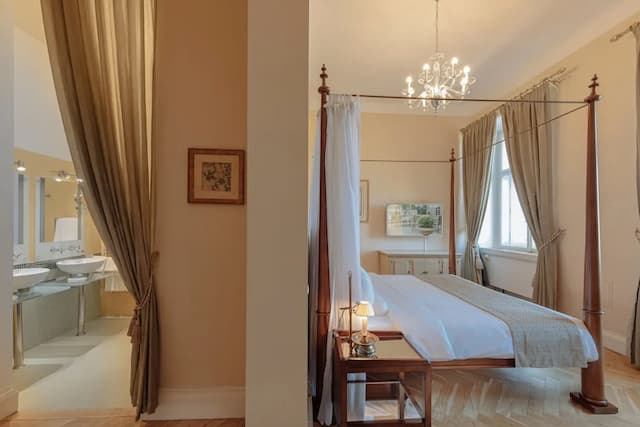 The Mozart Prague by Accor-奢华套房, 1 张特大床, 阳台-7